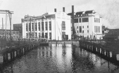 1934 г. Эта ТЭС на Большой Волге давала электроэнергию для строительства ГЭС