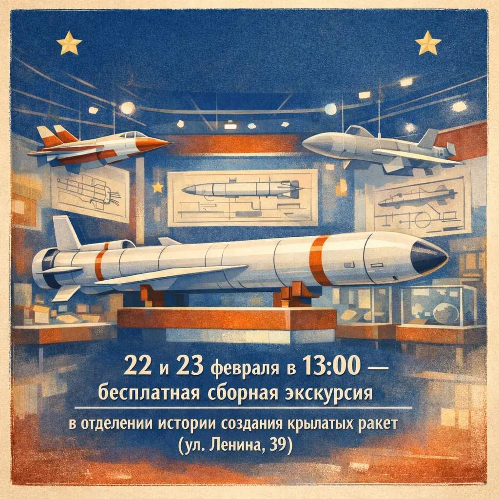 Бесплатные экскурсии 22 и 23 февраля 2026